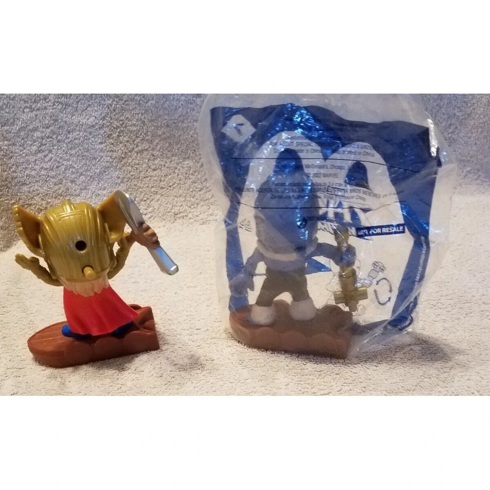 Marvel Thor Love And Thunder McDonalds 2022 Happy Meal‎ Toys Lot 2